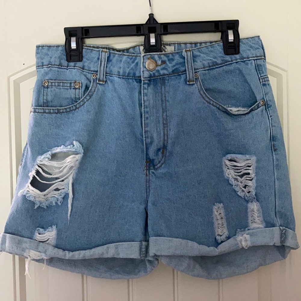 Boohoo Jean Shorts